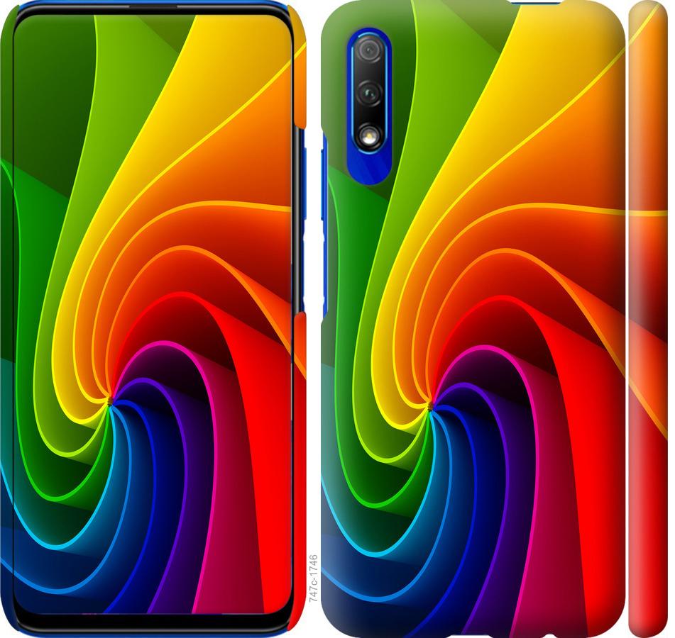 

Чохол на Huawei P Smart Pro Райдужний вихор