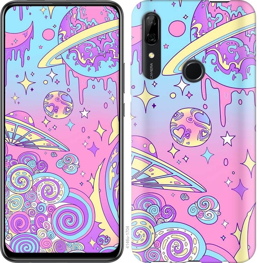 

Чохол на Huawei P Smart Z Рожева галактика