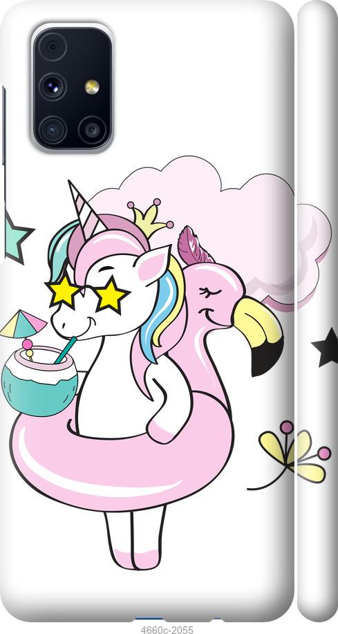 Чехол на Samsung Galaxy M31s M317F Crown Unicorn