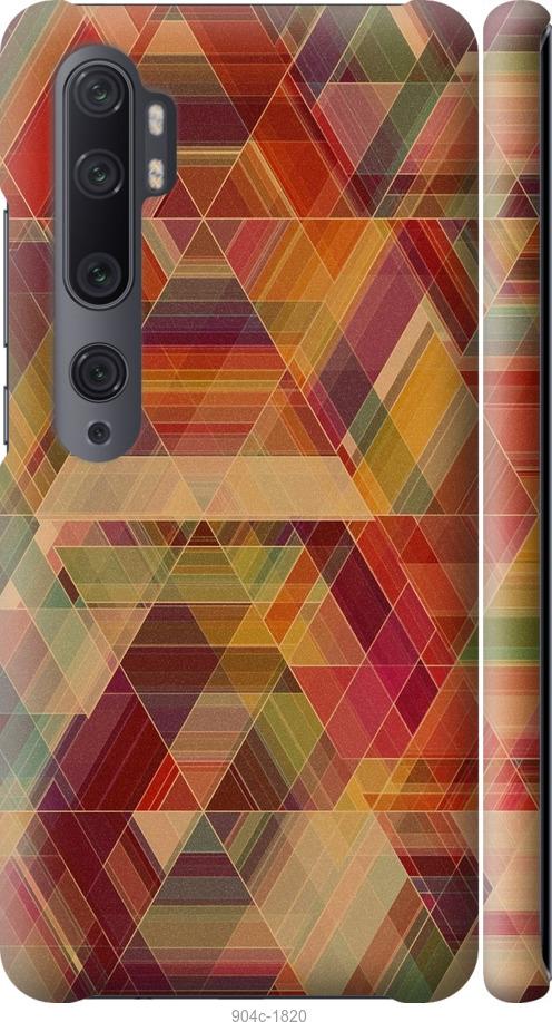 Чехол на Xiaomi Mi Note 10 Геометрический узор