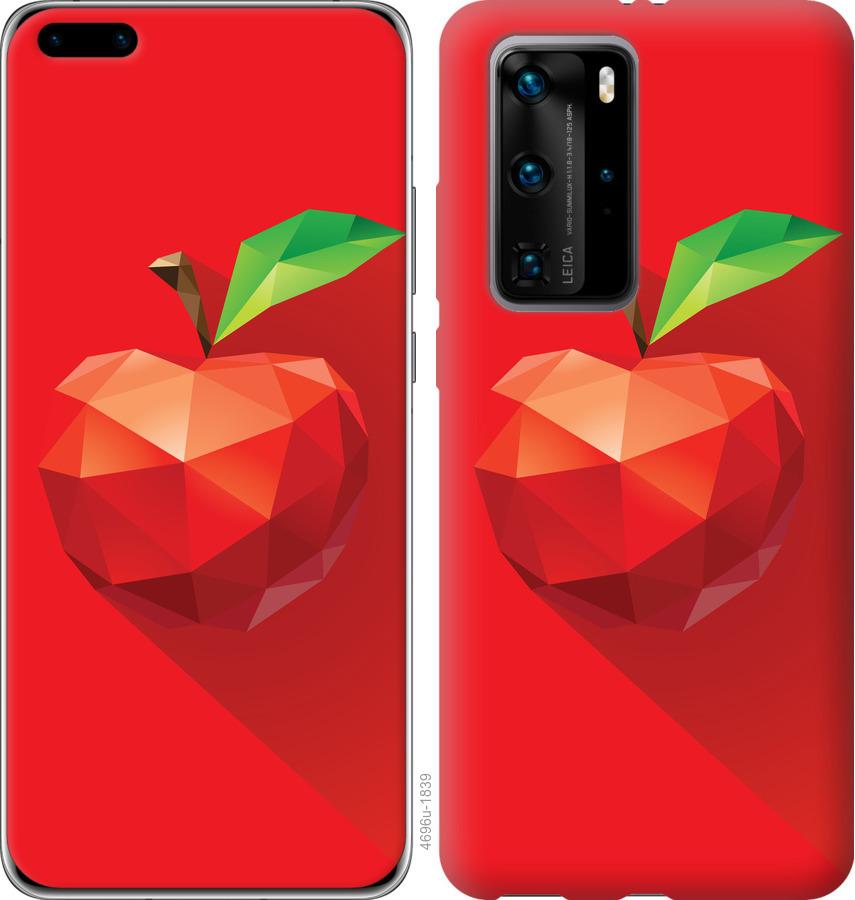 

Чохол на Huawei P40 Pro яблуко