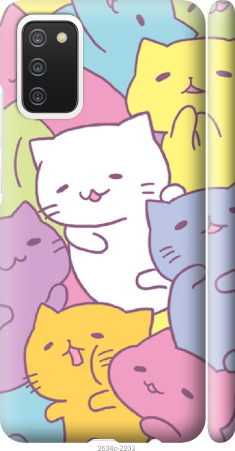 

Чехол на Samsung Galaxy A03s A037F Котики