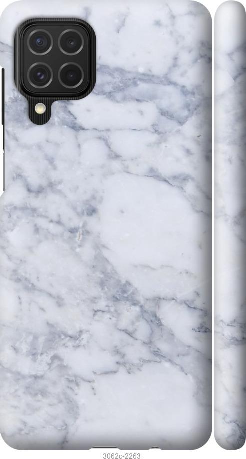 

Чехол на Samsung Galaxy M62 Голубой мрамор