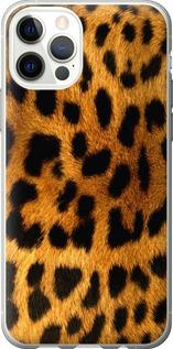 Чехол на iPhone 12 Шкура леопарда