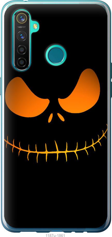 

Чехол на Realme 5 Pro Огненный Джек v2