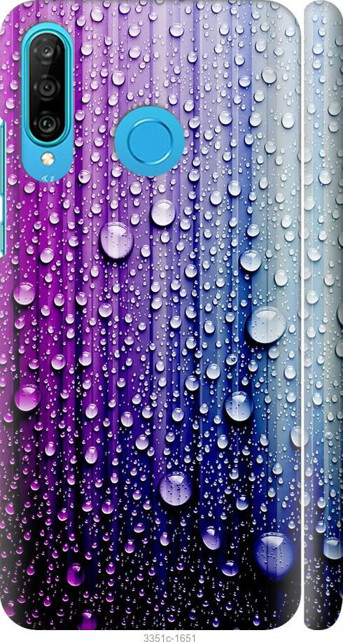 

Чехол на Huawei P30 Lite Капли воды