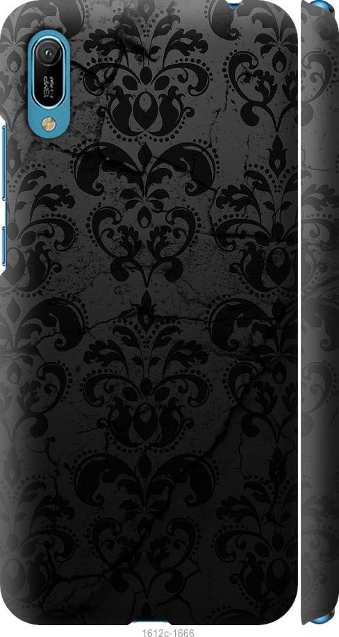 

Чехол на Huawei Y6 2019 узор черный