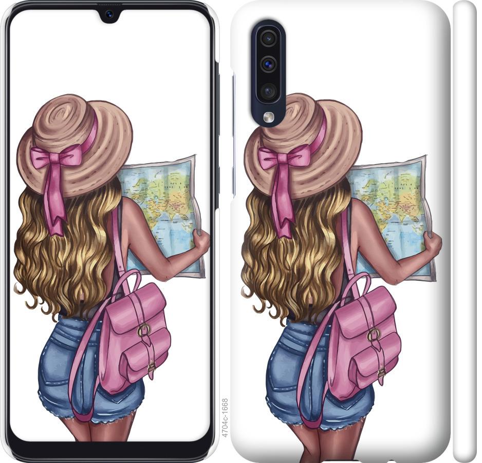 

Чохол на Samsung Galaxy A50 2019 A505F Дівчина з картою