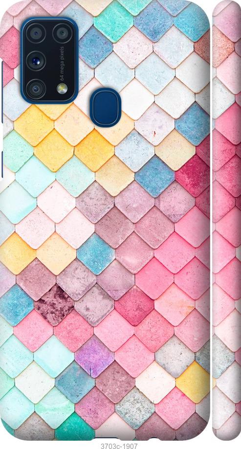 

Чехол на Samsung Galaxy M31 M315F Красочная черепица