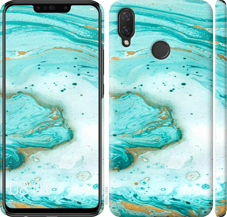 

Чохол на Huawei P Smart Plus Мармуровий