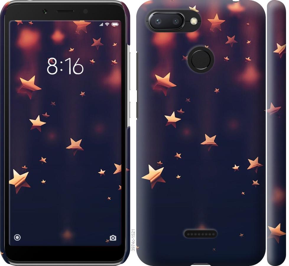 

Чехол на Xiaomi Redmi 6 Падающие звезды