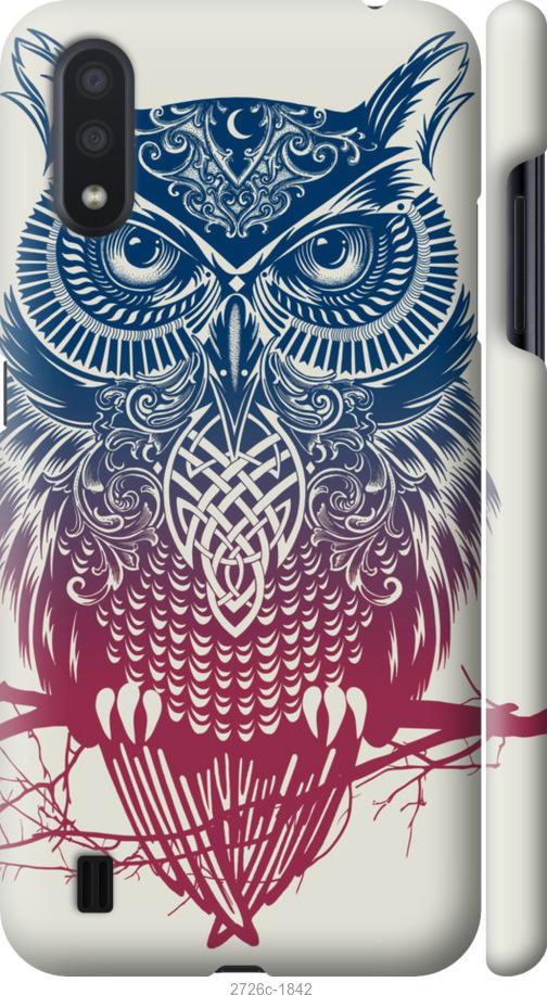 

Чехол на Samsung Galaxy A01 A015F Сова 2