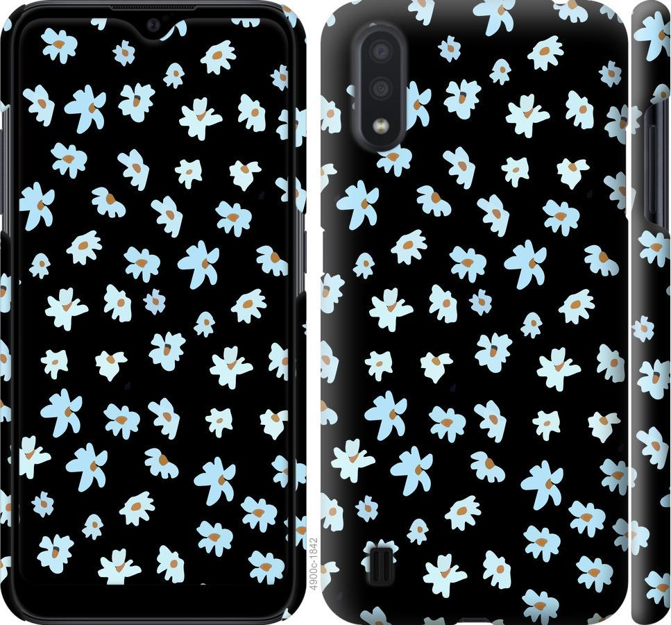 Чохол на Samsung Galaxy A01 A015F Квітковий