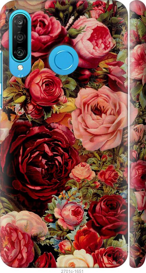 

Чехол на Huawei P30 Lite Цветущие розы