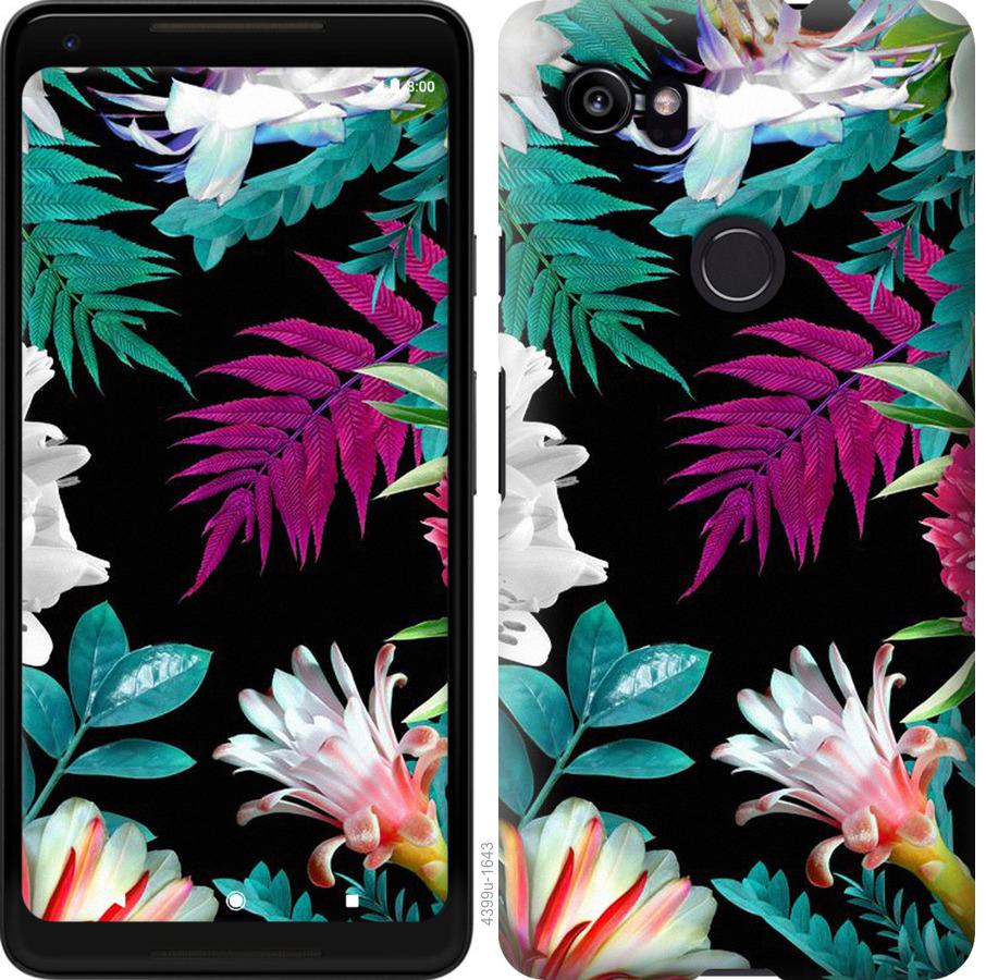

Чехол на Google PixeL 2 XL Flowers
