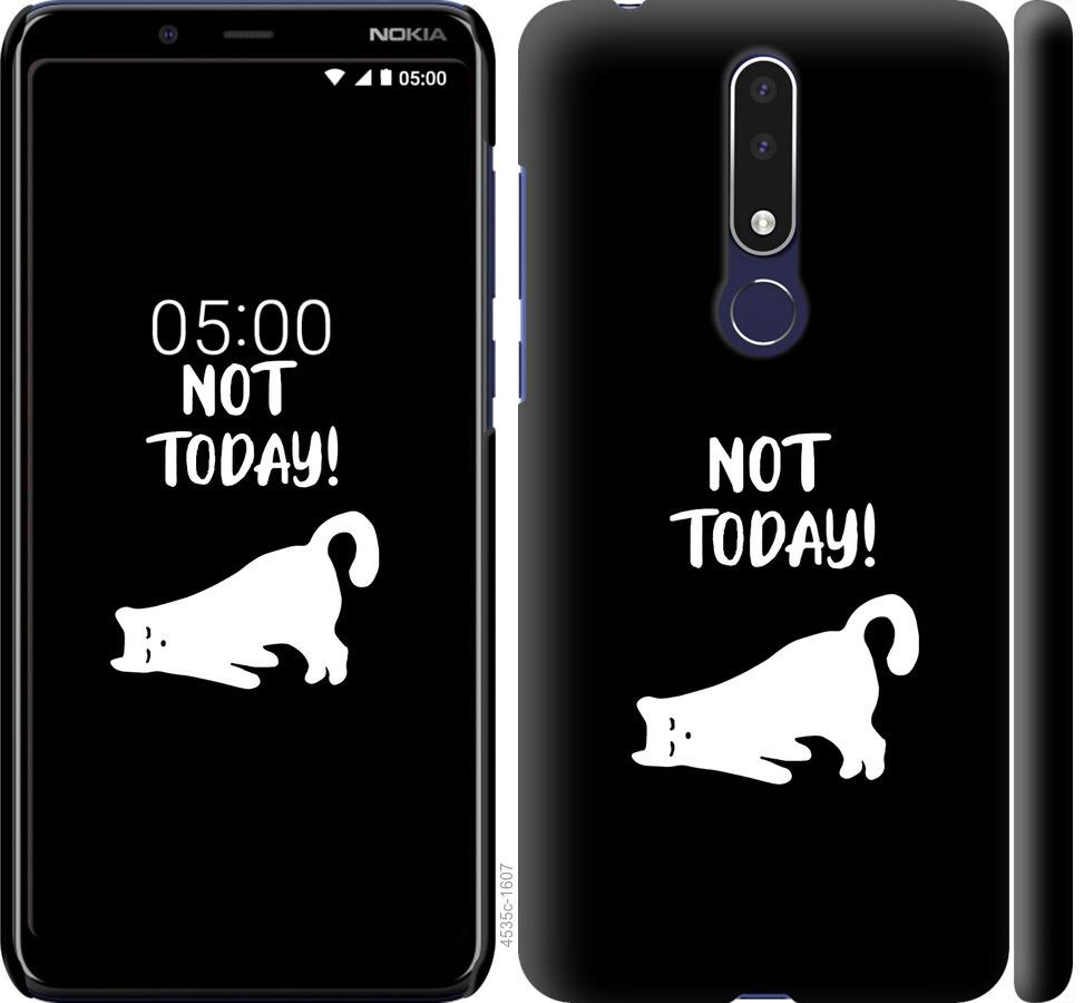 

Чохол на Nokia 3.1 Plus Втомлений кіт