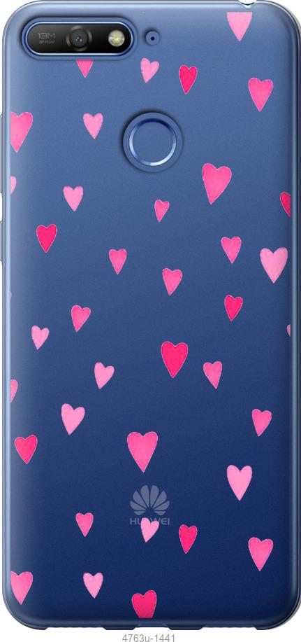 

Чохол на Huawei Honor 7A Pro Серця 2