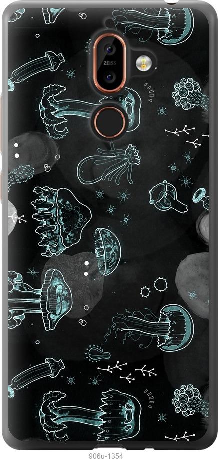 

Чехол на Nokia 7 Plus Медузы