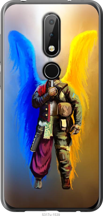 

Чехол на Nokia 6.1 Plus Воин-Ангел
