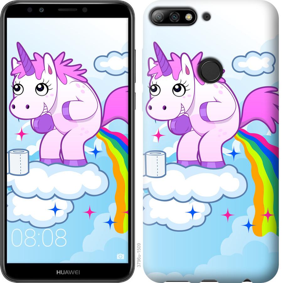 

Чохол на Huawei Y7 Prime 2018 єдиноріг