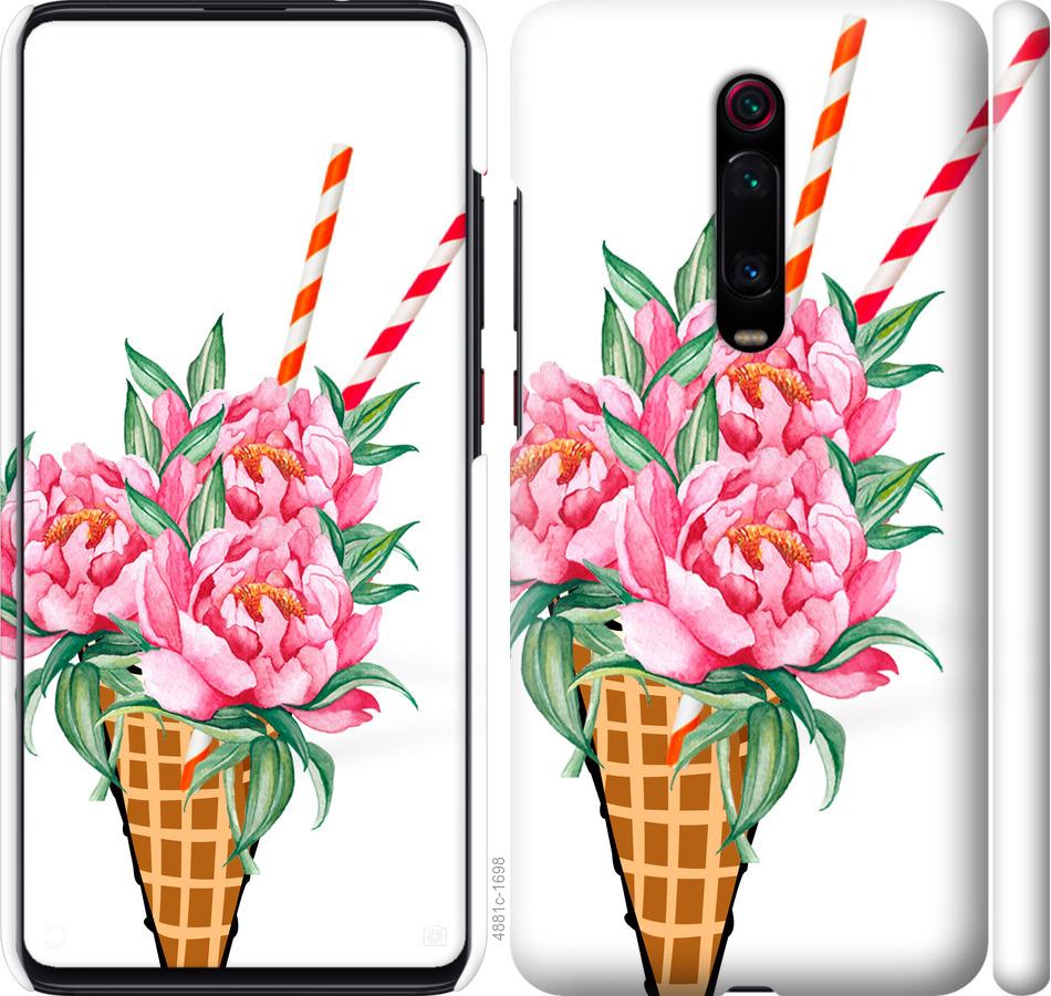 

Чохол на Xiaomi Mi 9T Морозиво-піони