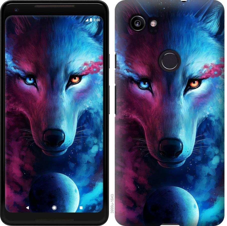 

Чохол на Google PixeL 2 XL Арт-вовк