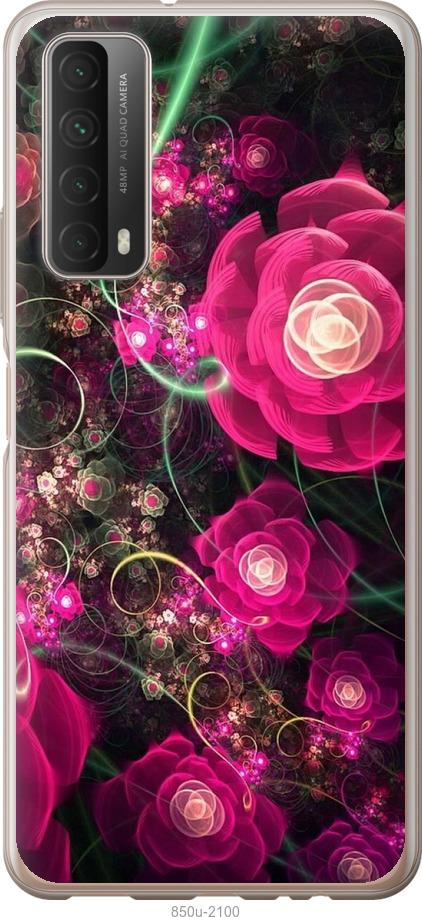 

Чохол на Huawei P Smart 2021 Абстрактні квіти 3