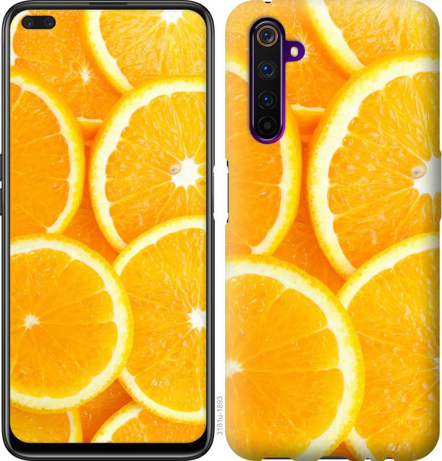 

Чохол на Realme 6 Частки апельсина