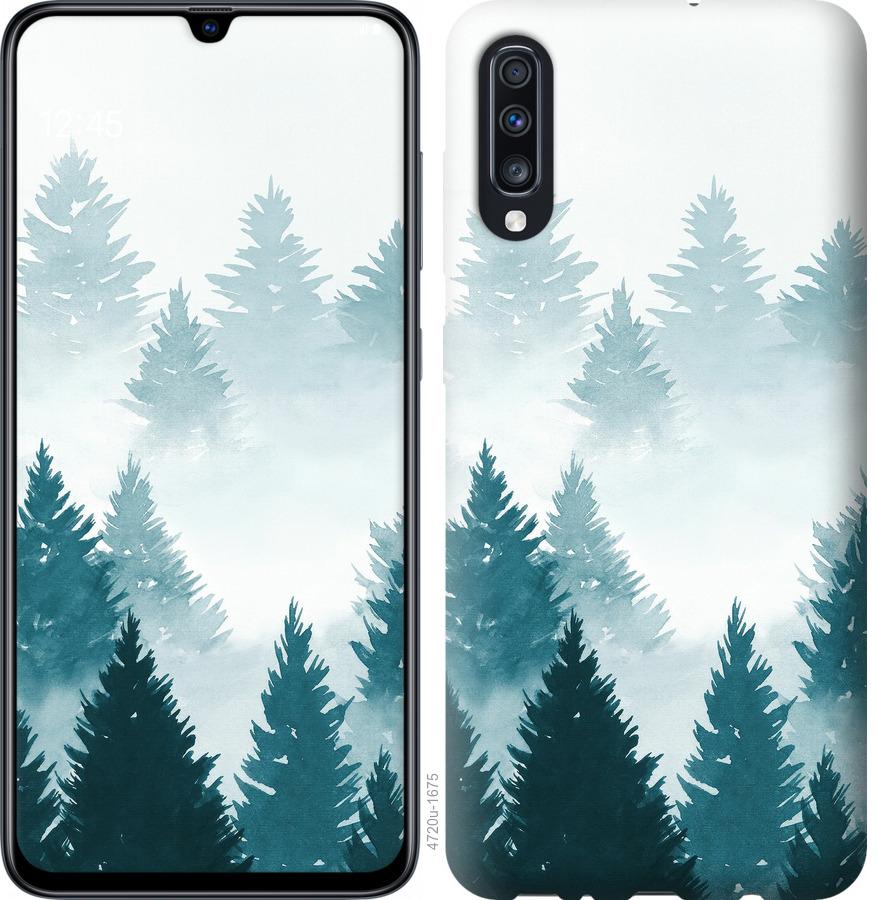 

Чохол на Samsung Galaxy A70 2019 A705F Акварельні Ялинки