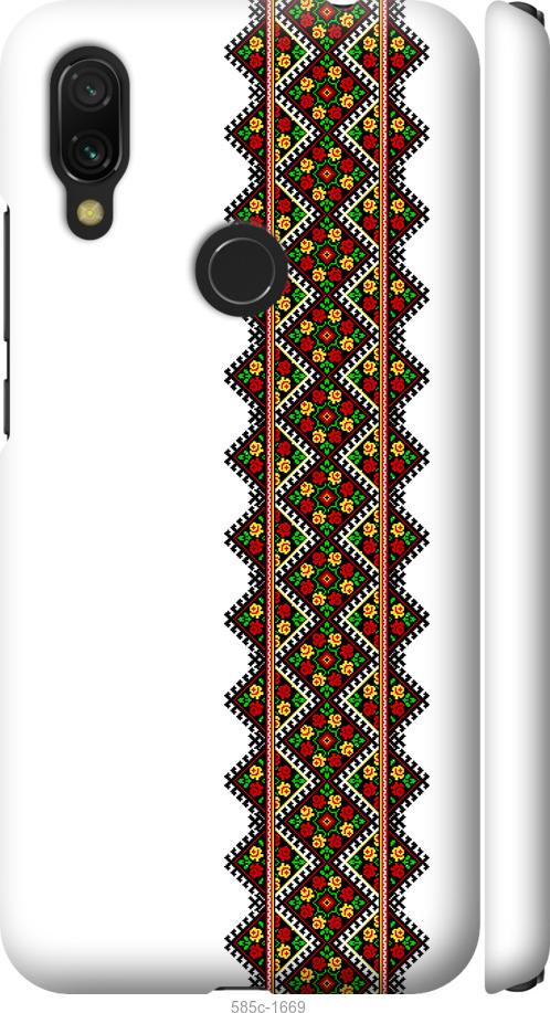 

Чохол на Xiaomi Redmi 7 Вишиванка 17