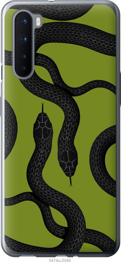 

Чехол на OnePlus Nord Змеи v2