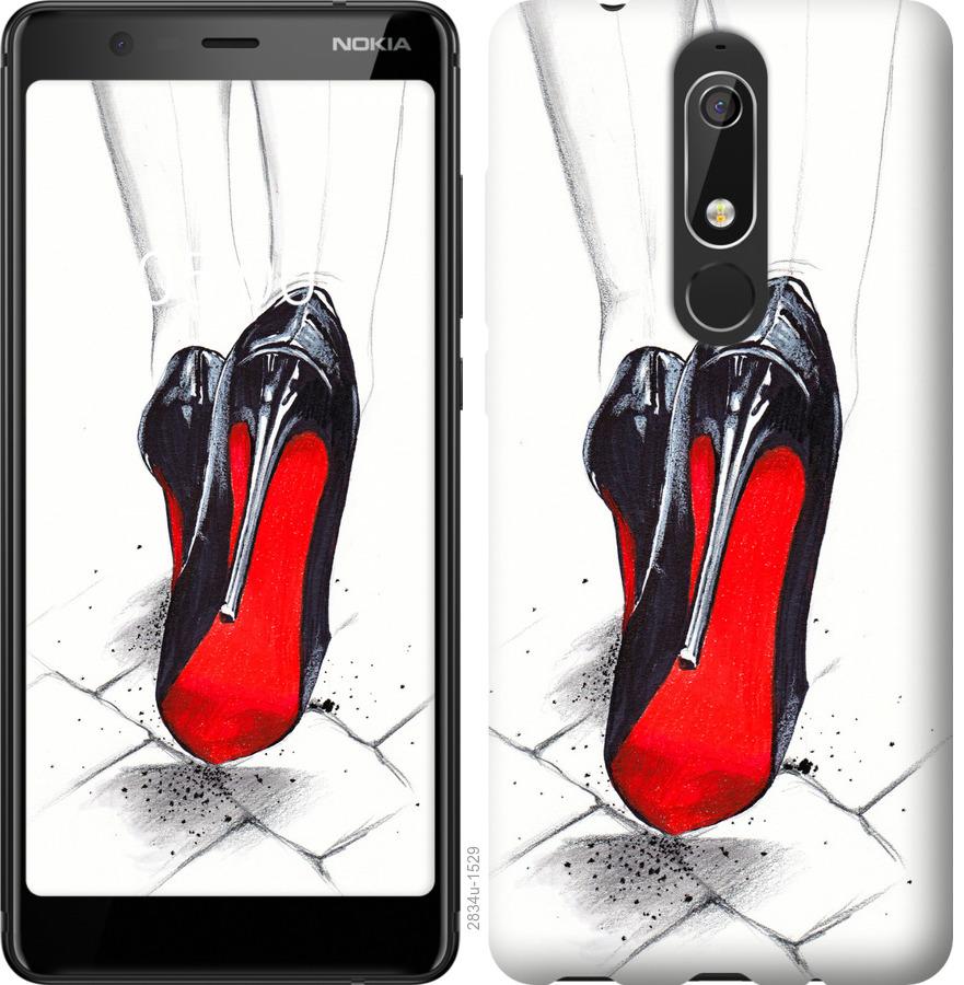 

Чохол на Nokia 5.1 Devil Wears Louboutin