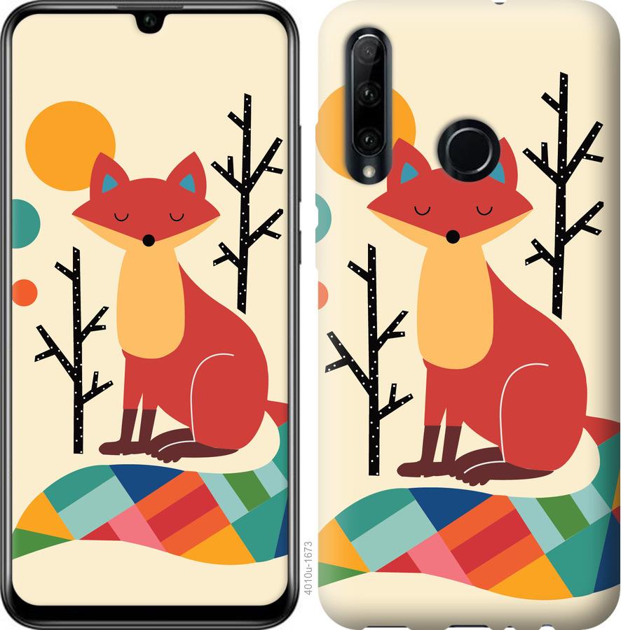 

Чехол на Huawei Honor 10i Rainbow fox