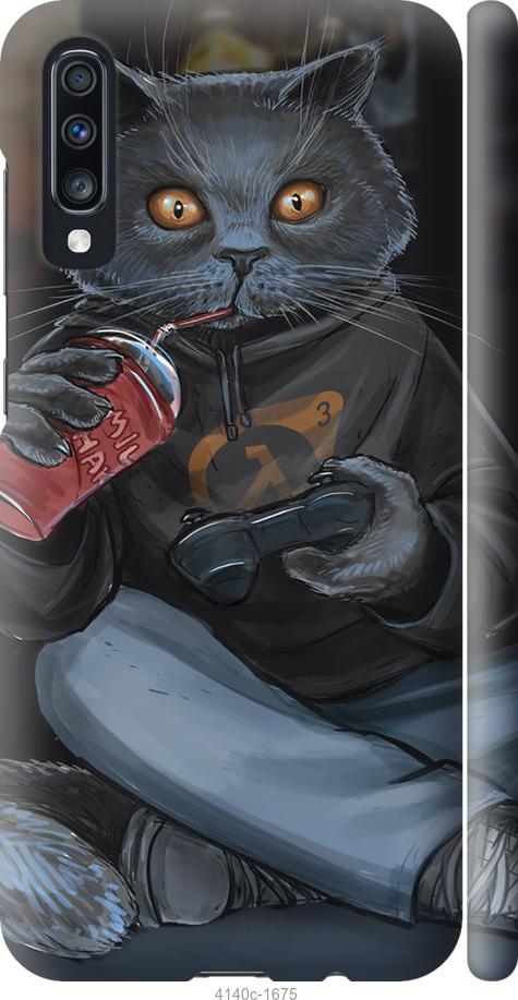 

Чехол на Samsung Galaxy A70 2019 A705F gamer cat