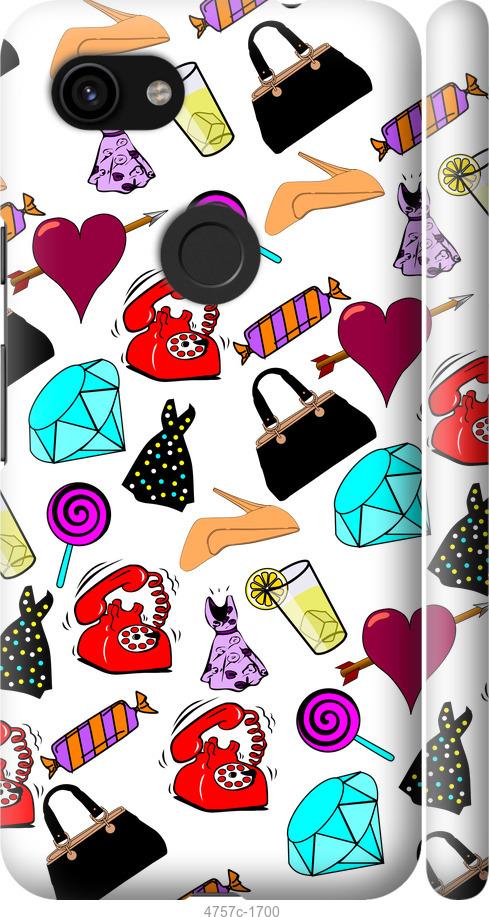 

Чехол на Google Pixel 3a stickers