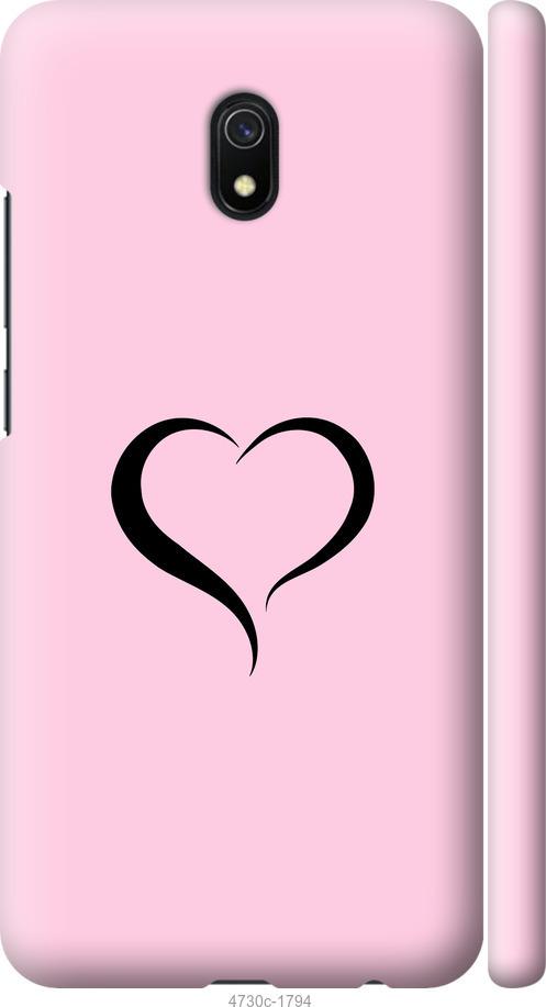 

Чехол на Xiaomi Redmi 8A Сердце 1