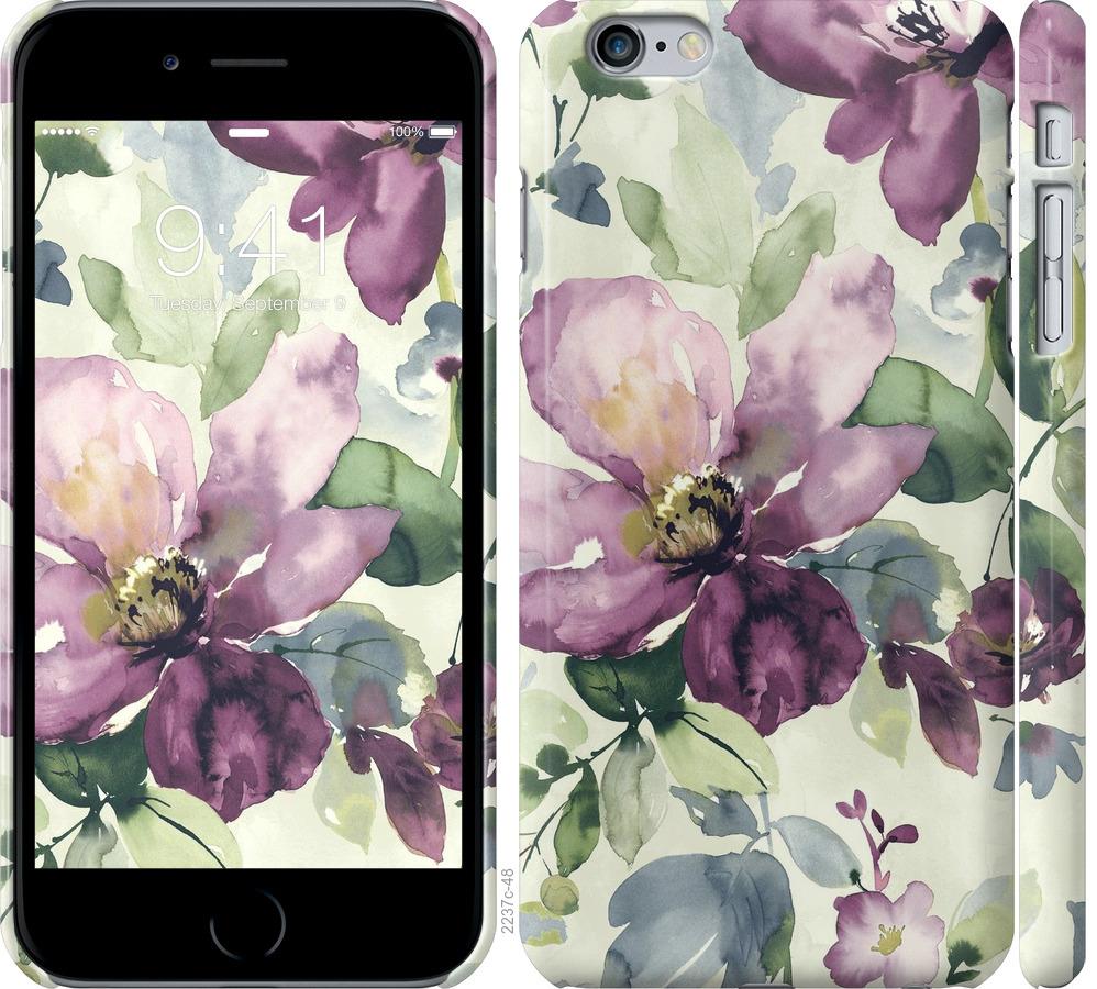 

Чохол на iPhone 6s Plus Квіти аквареллю