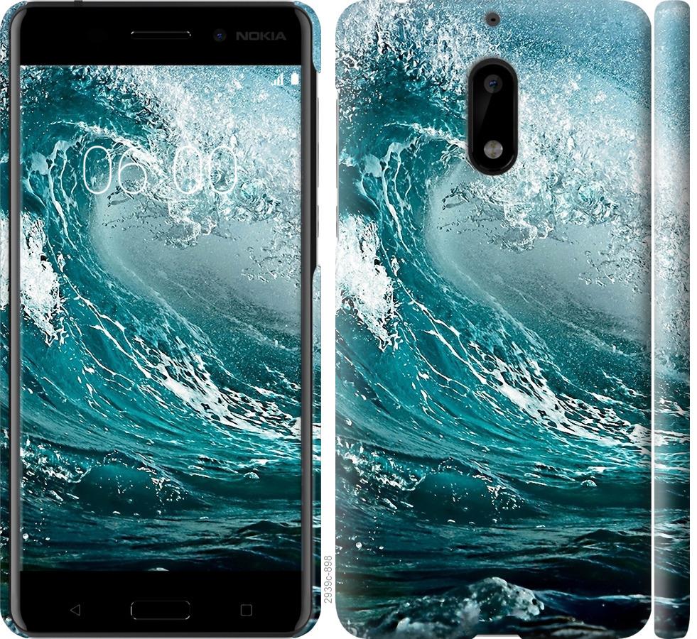 

Чохол на Nokia 6 Морська хвиля