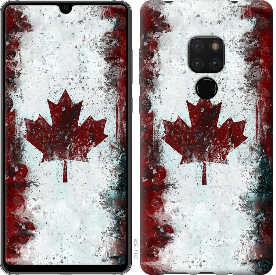 

Чохол на Huawei Mate 20 Прапор Канади