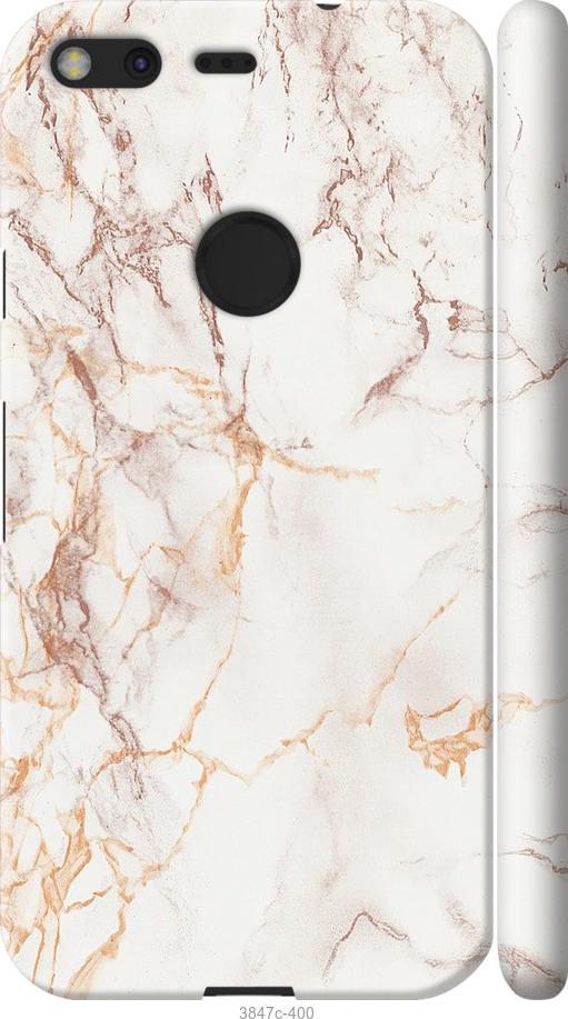 

Чехол на Google Pixel Белый мрамор