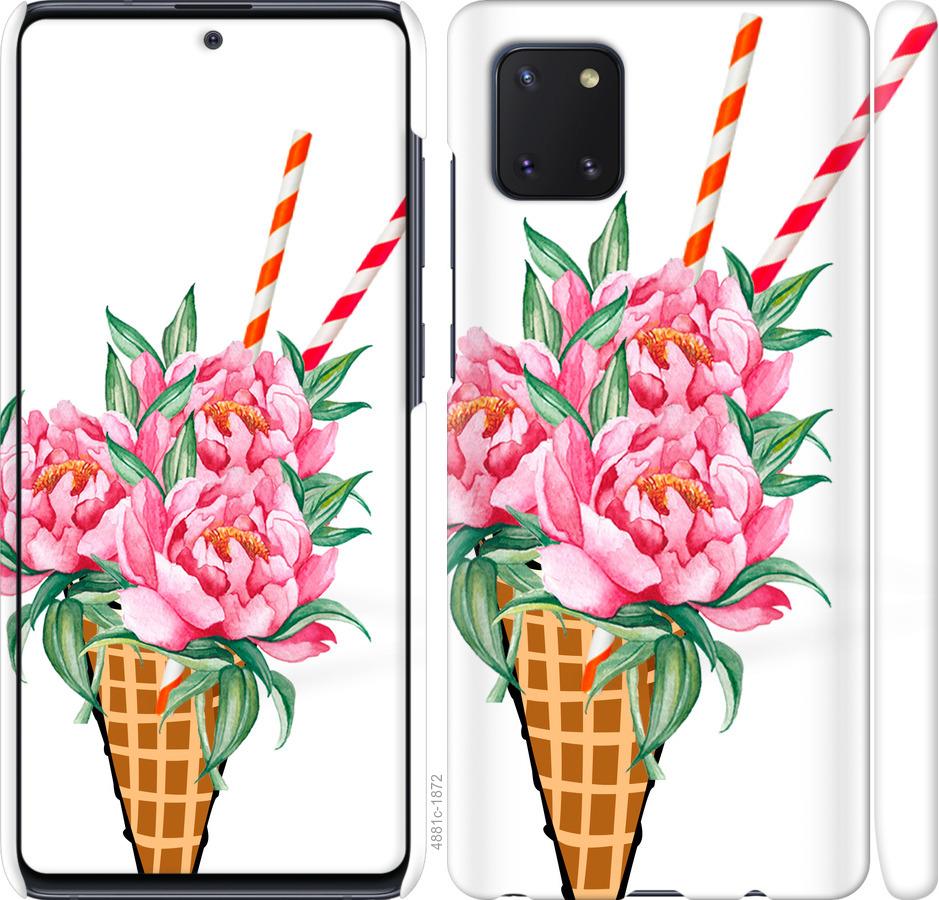 

Чохол на Samsung Galaxy Note 10 Lite Морозиво-піони