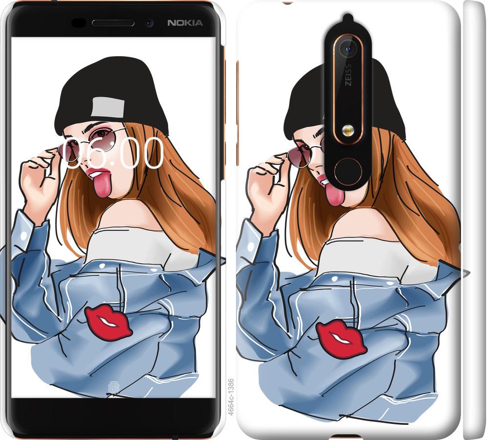 

Чохол на Nokia 6.1 Дівчина v3