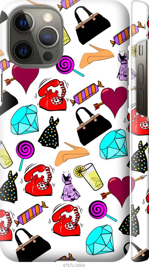 Чехол на iPhone 12 Pro Max stickers
