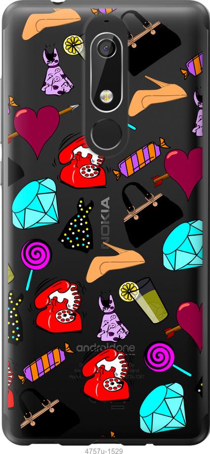 

Чехол на Nokia 5.1 stickers