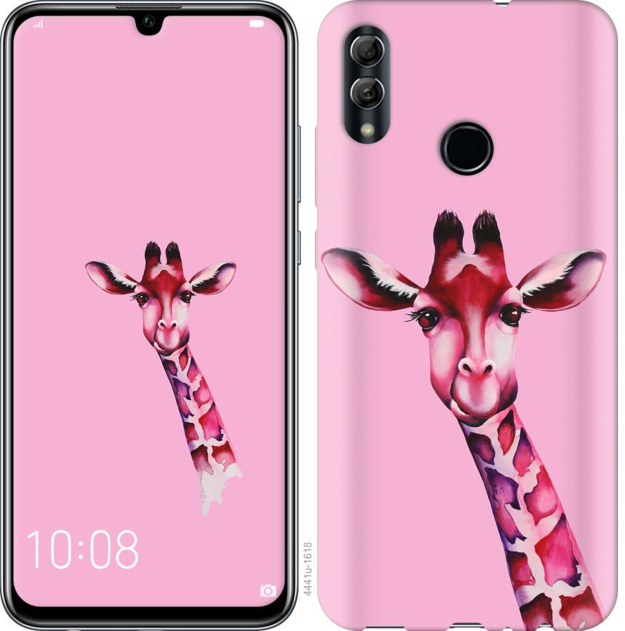 

Чохол на Realme 3 Pro Рожева жирафа