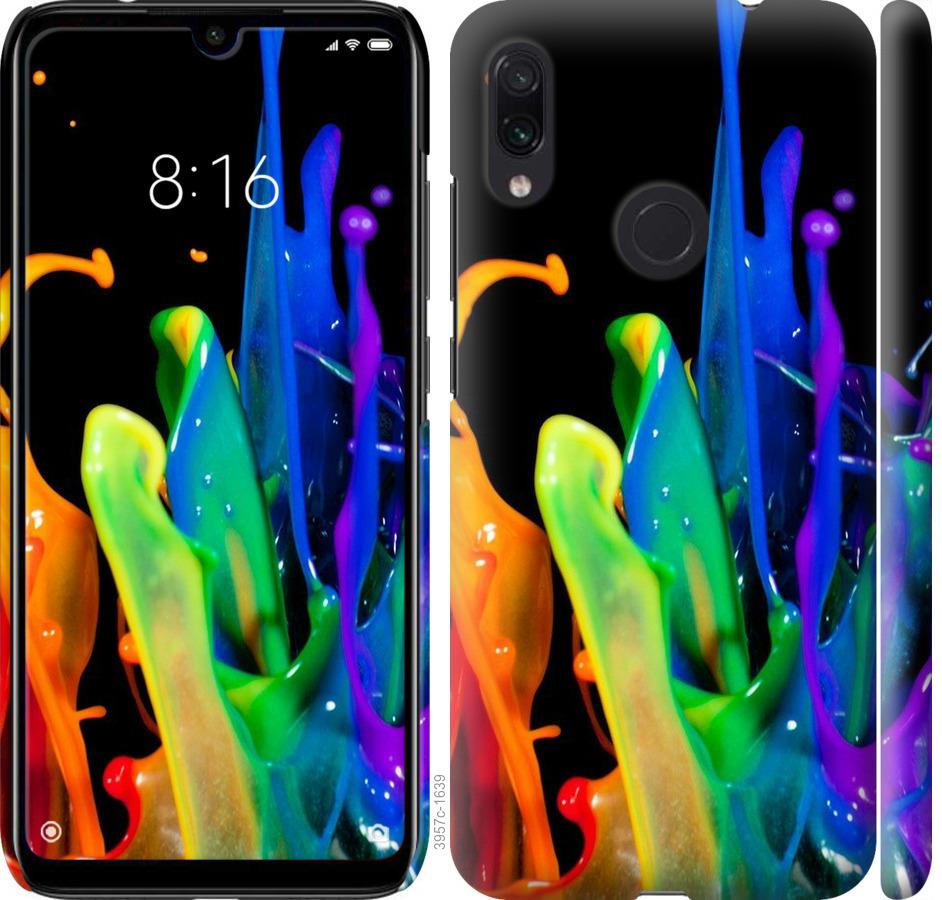 

Чохол на Xiaomi Redmi Note 7 бризки фарби
