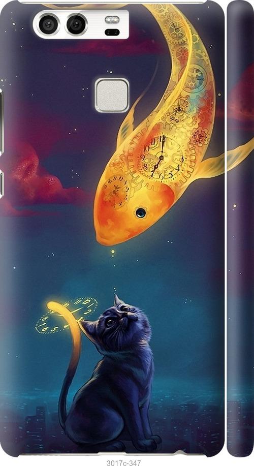 

Чехол на Huawei P9 Кошкин сон