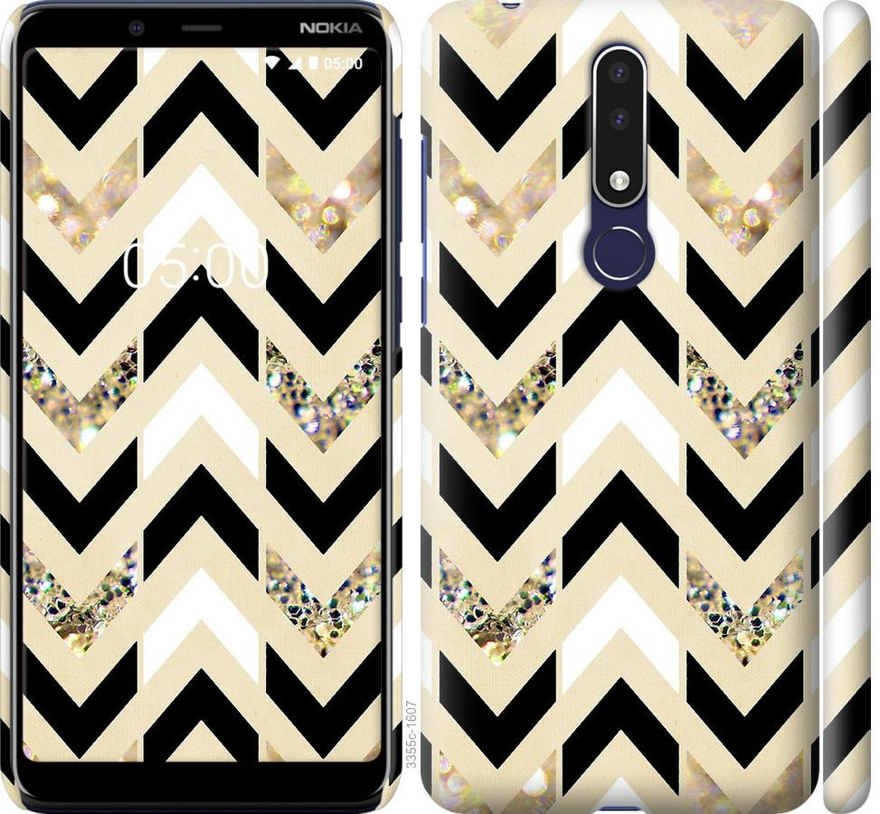 

Чохол на Nokia 3.1 Plus Шеврон 10