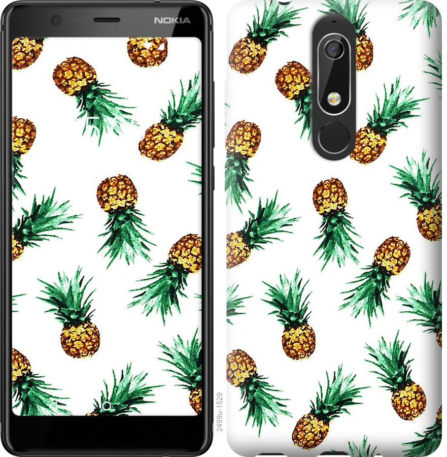 

Чохол на Nokia 5.1 ананас