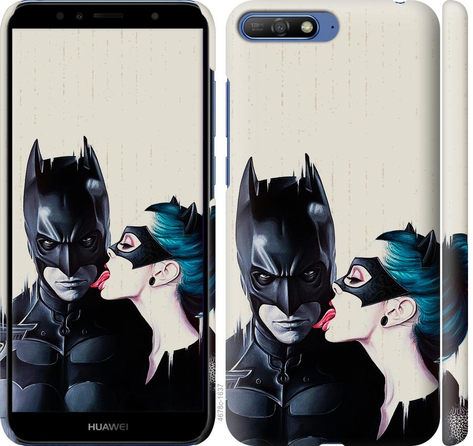 

Чехол на Huawei Y6 2018 Бэтмен